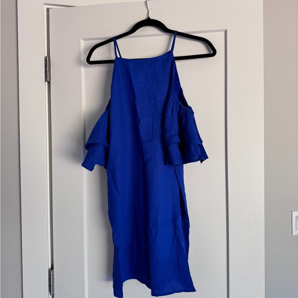 Women’s blue dress